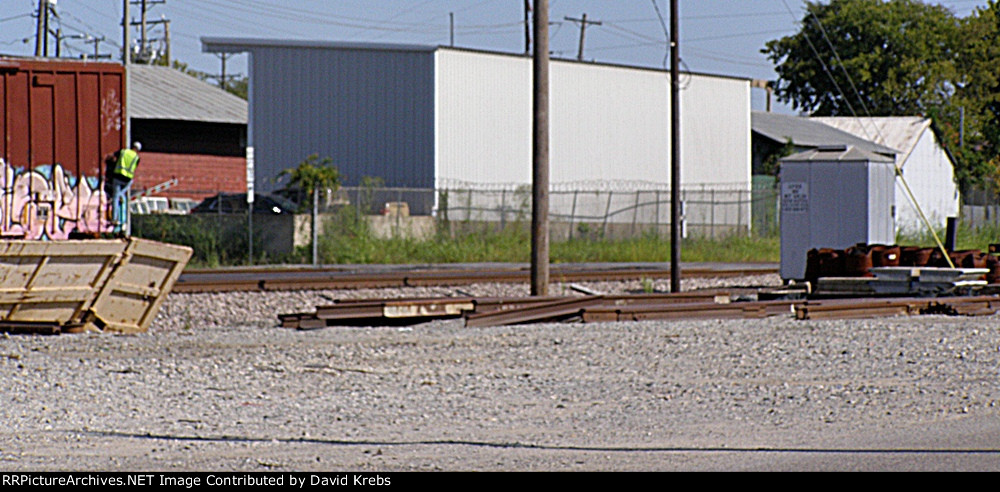 Contiung to the grade crossing.